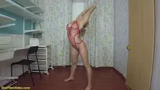 再生 Whippymusculus熟女ストレッチ