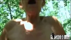 Putar Perekaman video seks eksterior yang mengesankan dengan luka slattern brunet slattern onim