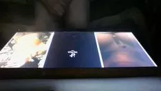 Play Gaby maintain cum testimonial television camera1