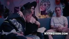 Play Halloween night family fuck ritual (freeuse) - hypnoteen