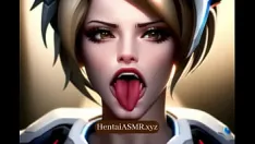 تشغيل رحلة بصرية تجميعية mercy ahegao