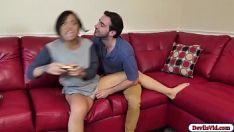 Play Precious asian fucks bf and so force outs