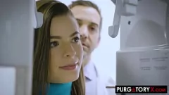 Play Hardcore Dentist Encounter with Petite Brunette Dharma Jones