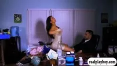 Play Baby suck ins off and fucked on power desk